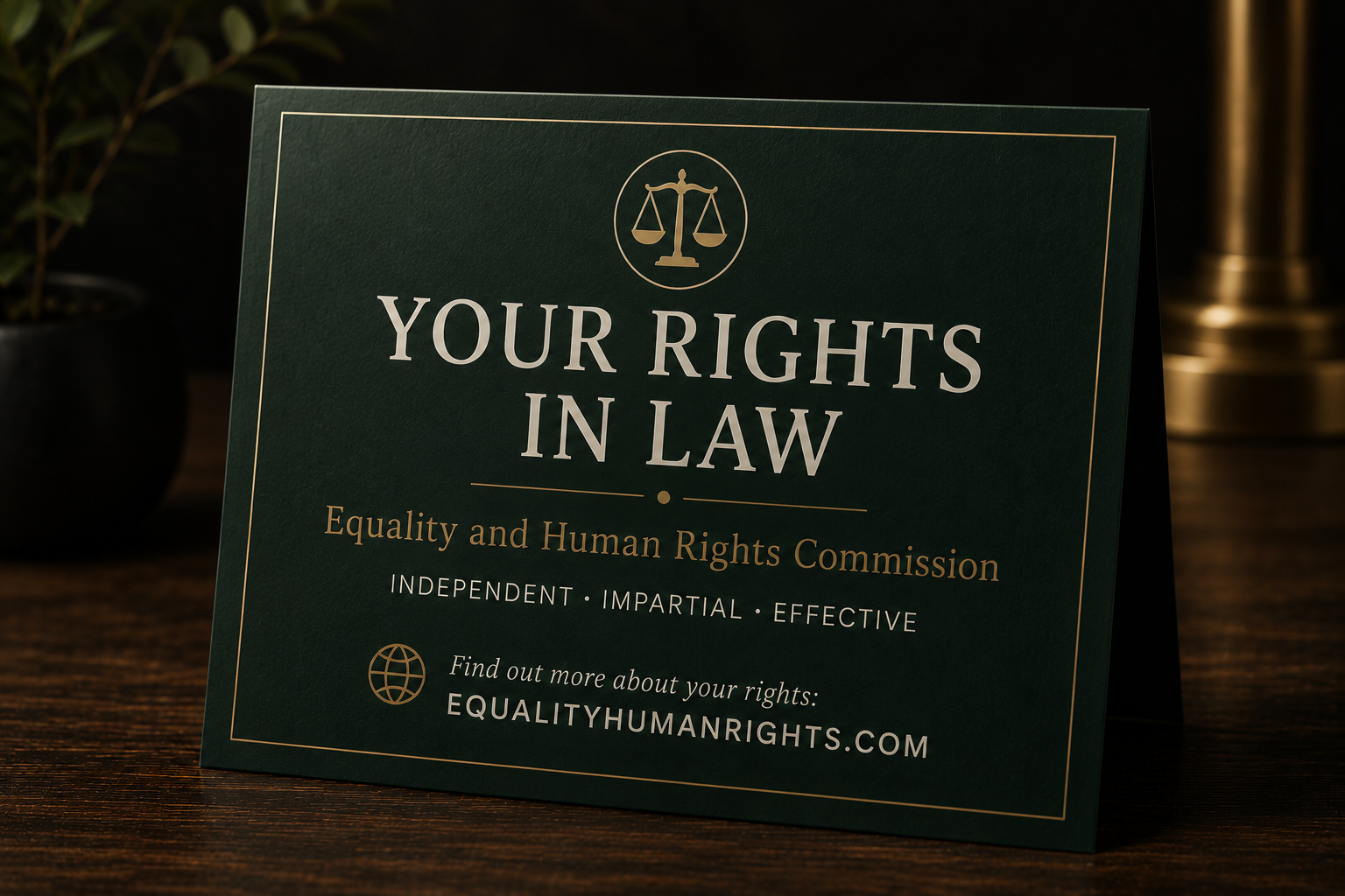 Your rights in law — Equality and Human Rights Commission
