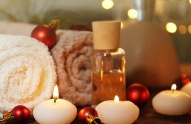 Christmas beauty salon 