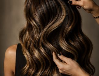brown hair