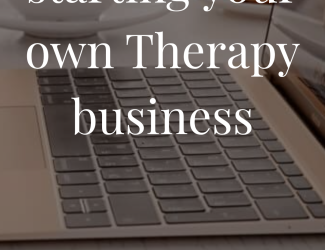 An Easy guide to starting your own therapy business