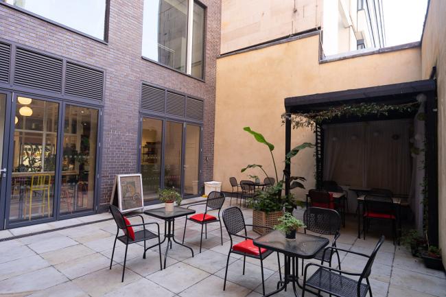 Private patio 3