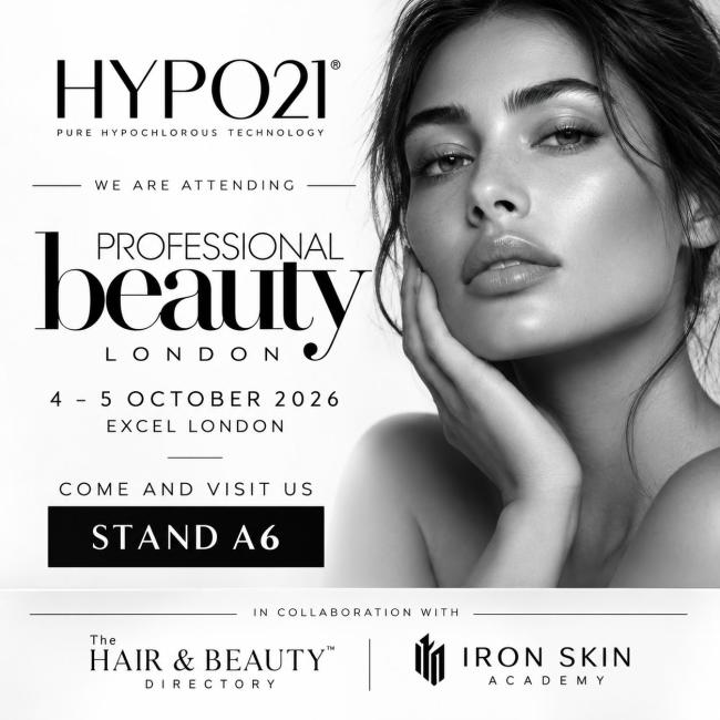 HYPO21 at Professional Beauty London, Stand A6