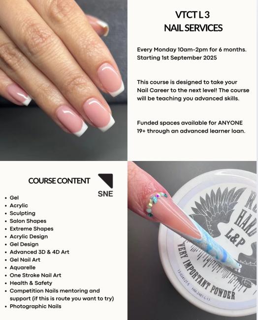 Nail services description