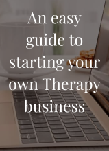 An Easy guide to starting your own therapy business
