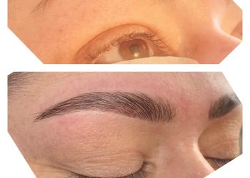 Brow growth programme and brow lamination