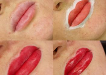 Lip Blush process