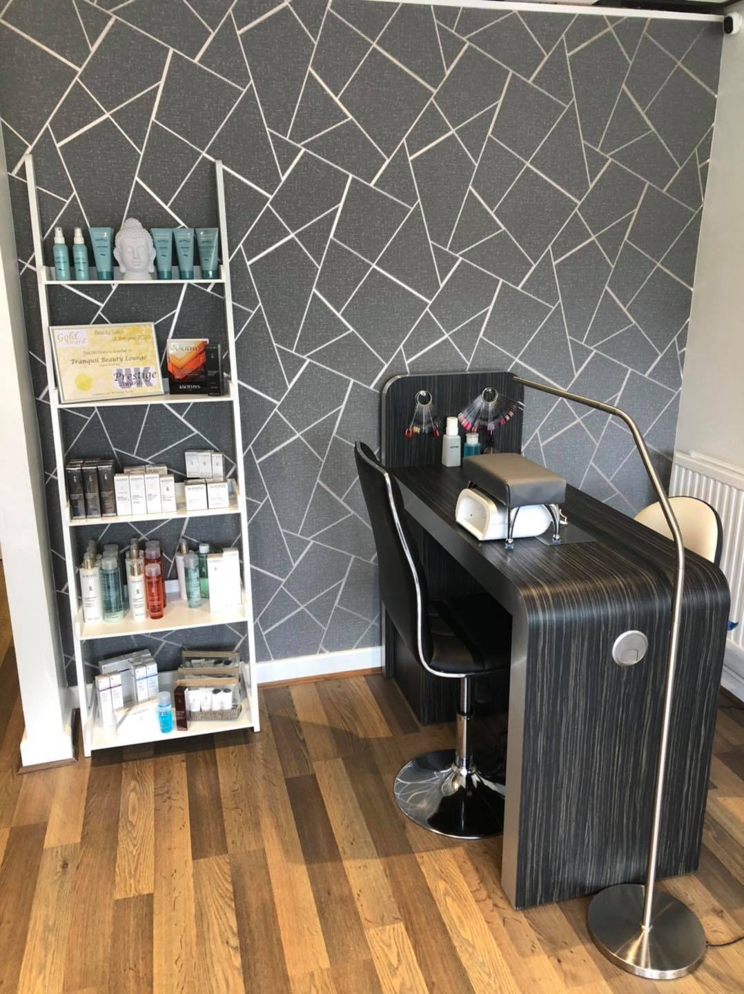 Nail area, providing Manicures, Gel Nails and structured builder nails