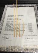 Helen Ward, certificate 2 of 4