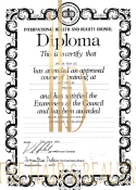 Jane deVera Lee, certificate 3 of 5