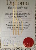 Debbie Allen, certificate 2 of 10